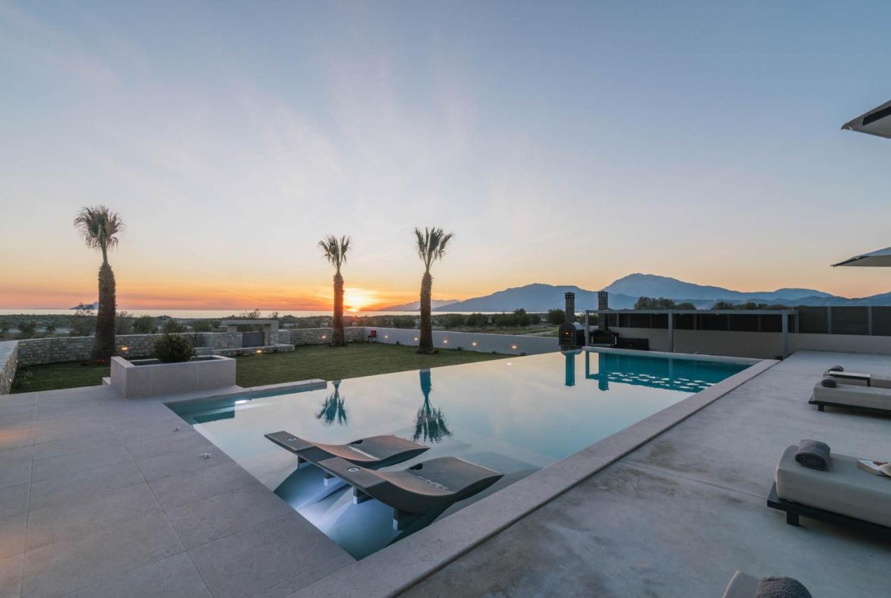 Grand Sea View Luxury Villa Kalamaki  Exterior foto